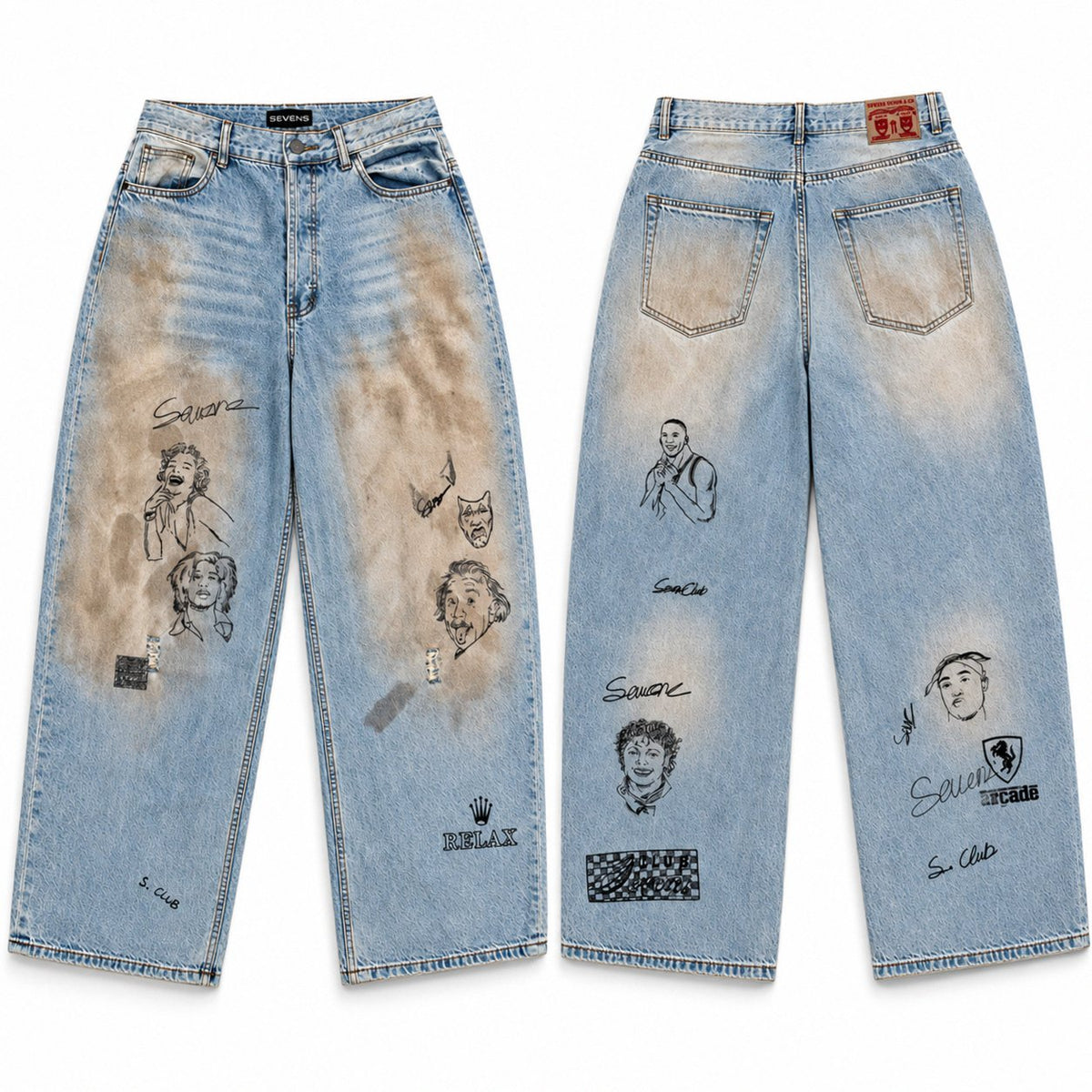 Scribble Denim