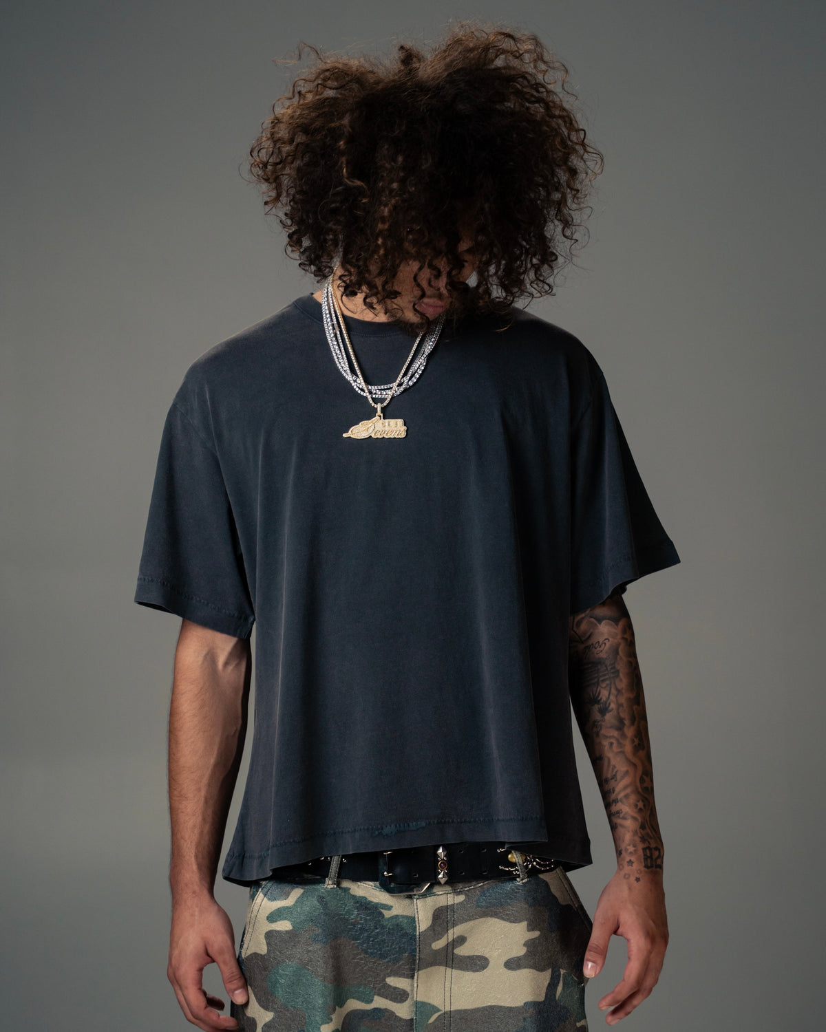 Vintage Blank Grey