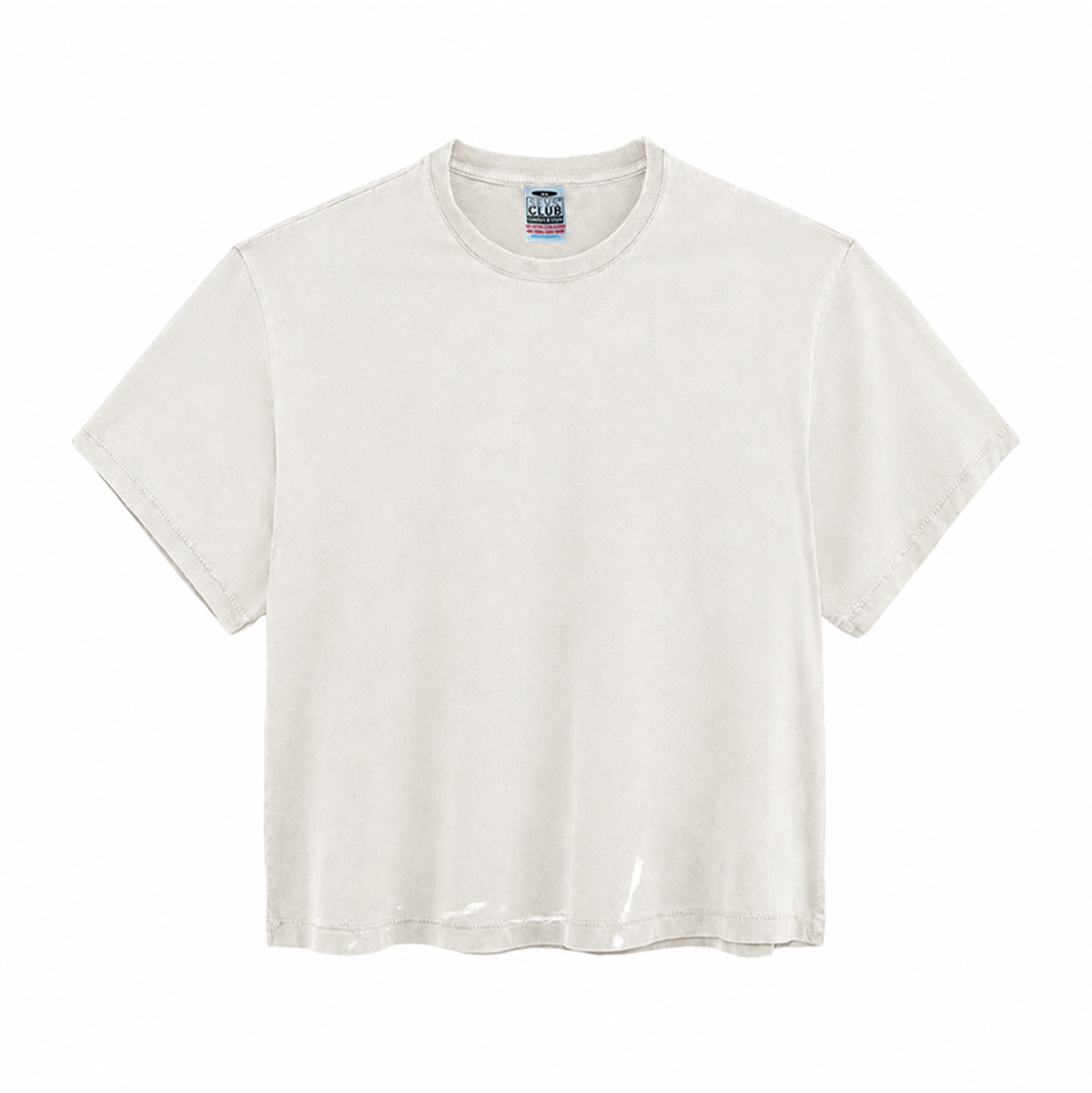 Vintage Blank White