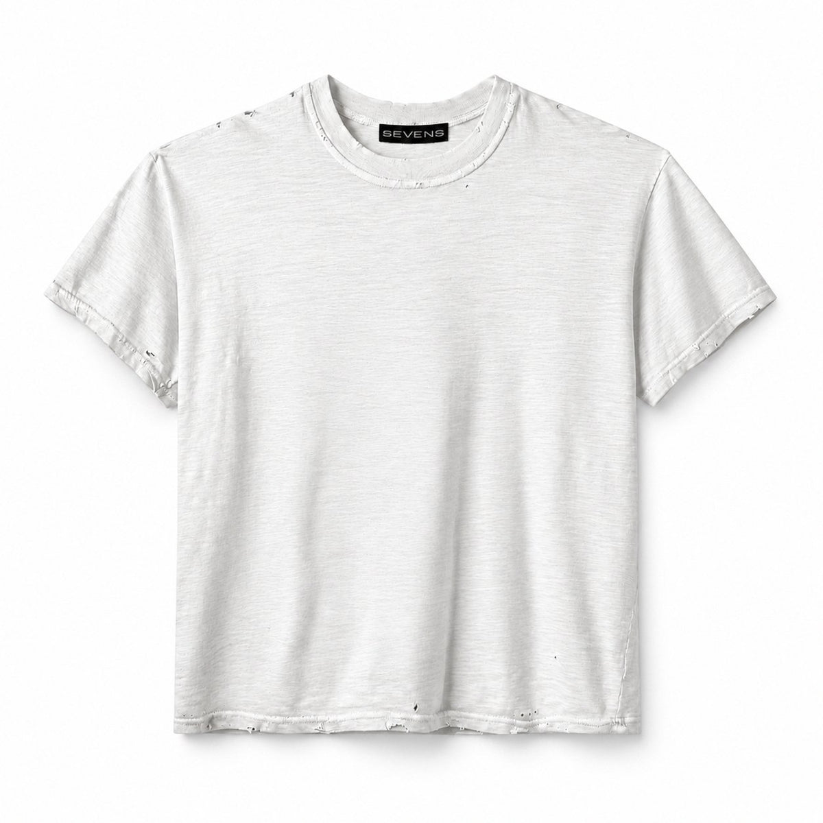 Slub Blank White